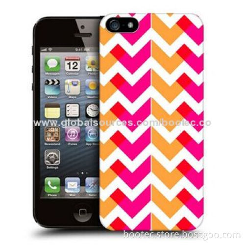 TPU Cases for iPhone 6, Neon Lime Green and Teal Chevron, OEM Orders Welcomed